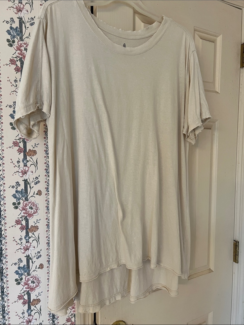 Free People high/low tunic tee size s